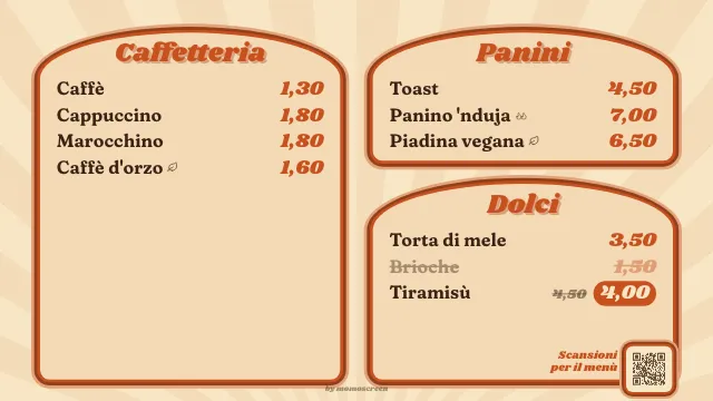Stile “Retrò anni '70”: Strisce arcobaleno e lettere tonde