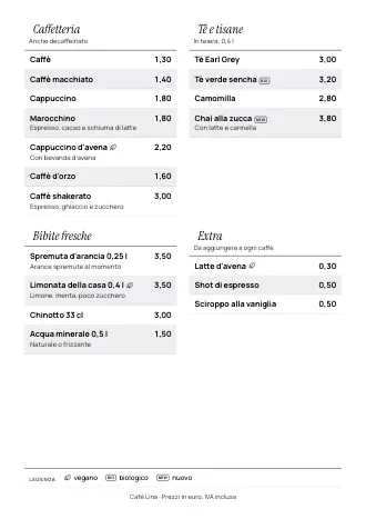 Modello menu bevande in stile “Carta dei vini” (A4)